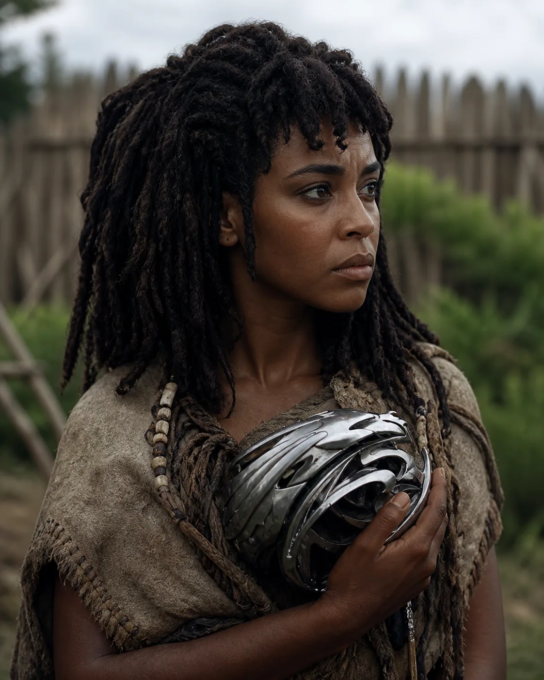 Photorealistic interpretation of B's mother