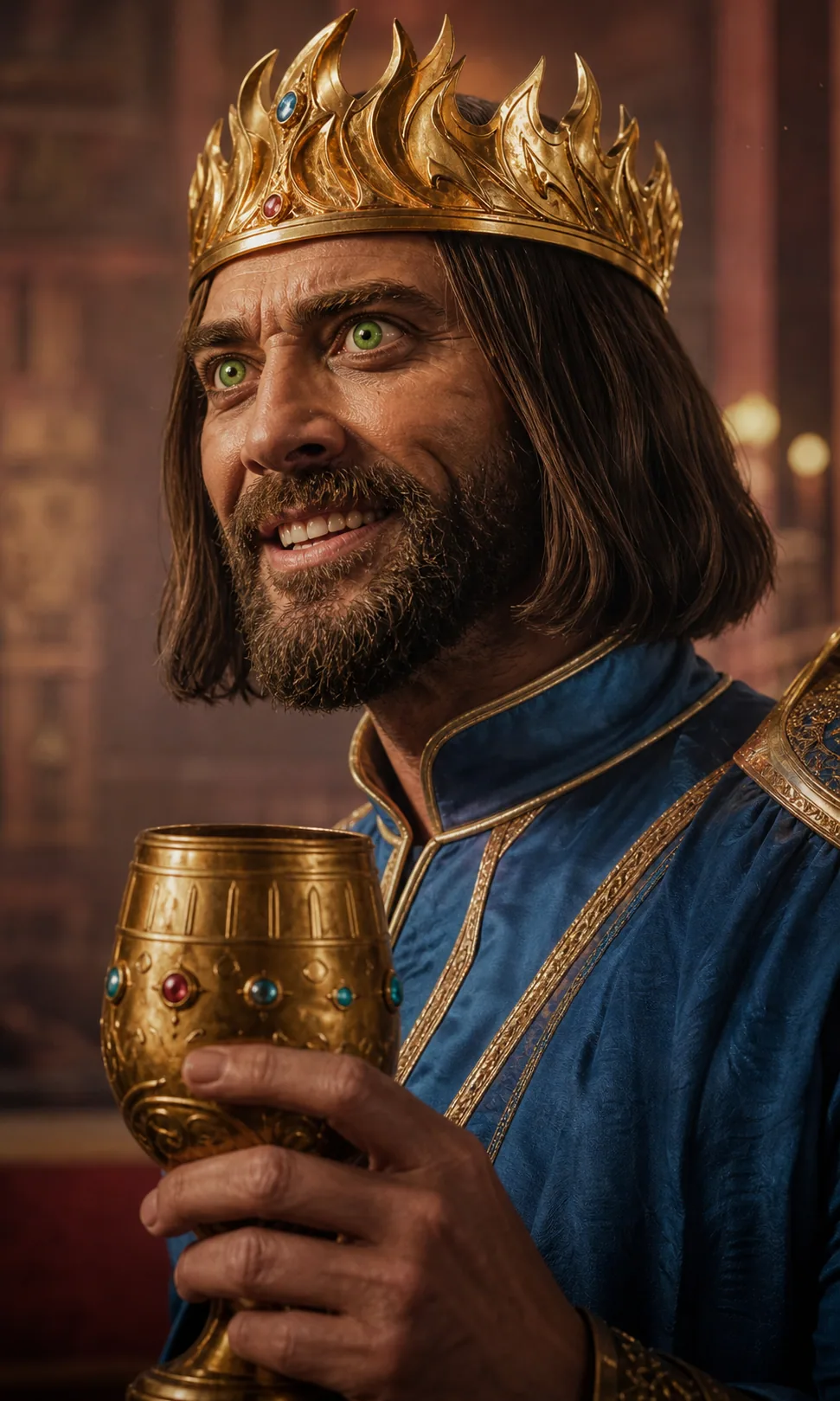 Photorealistic interpretation of King Azaes