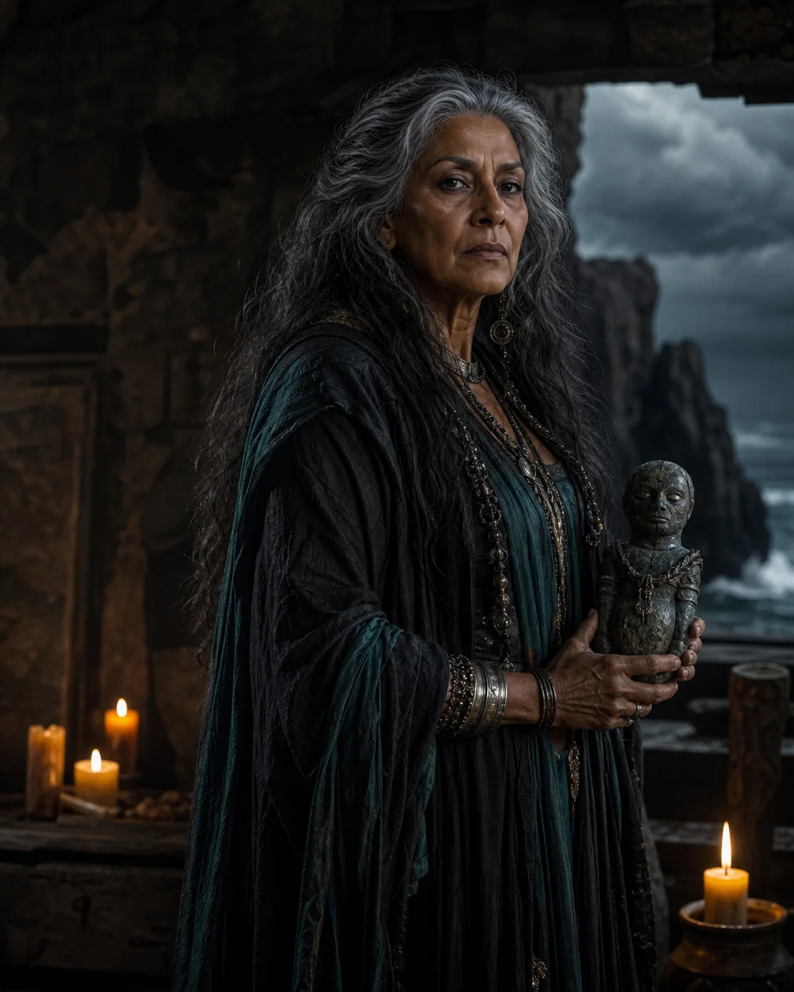 Photorealistic interpretation of the Sorceress