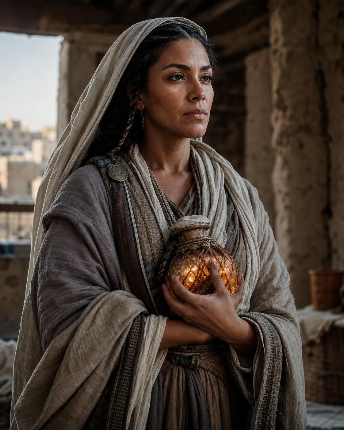 Photorealistic interpretation of Theosebeia