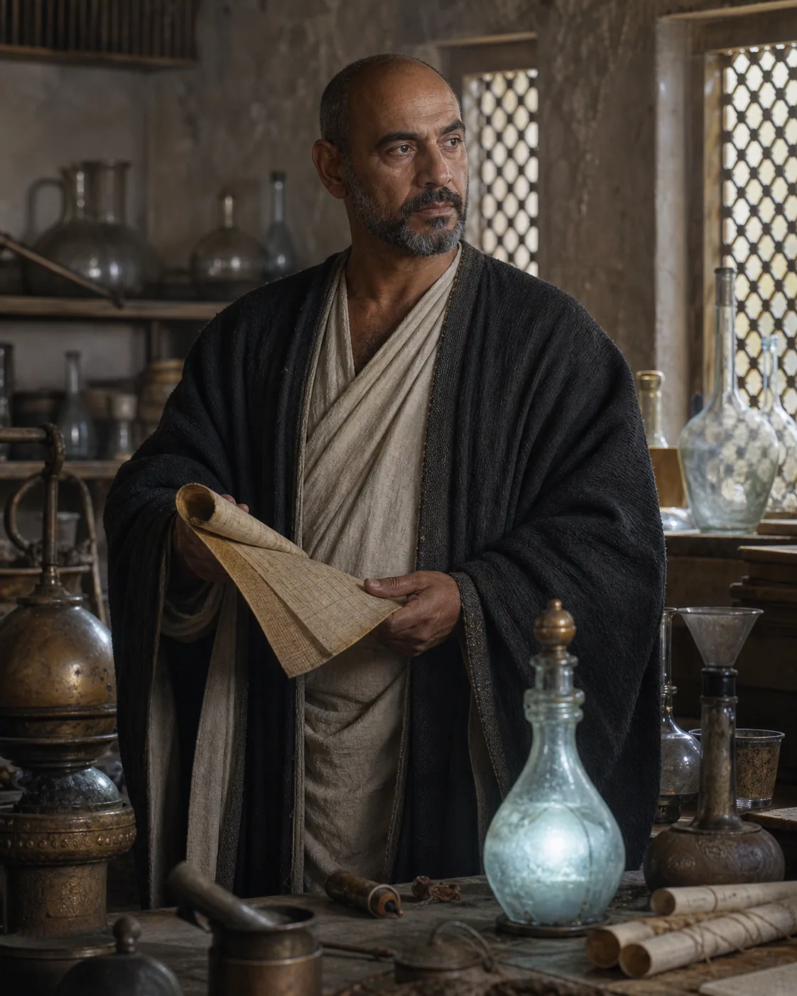 Photorealistic interpretation of Zosimus