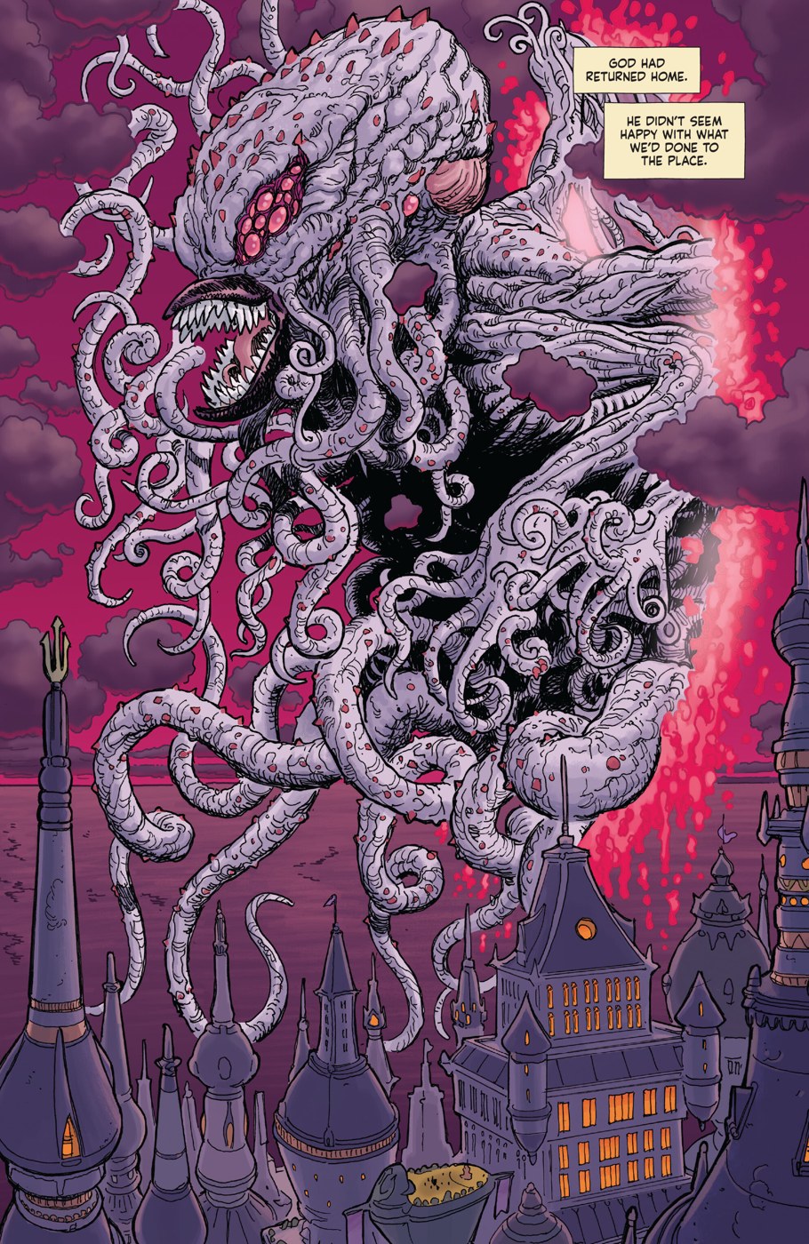 Cthulhu in BRZRKR: Poetry of Madness