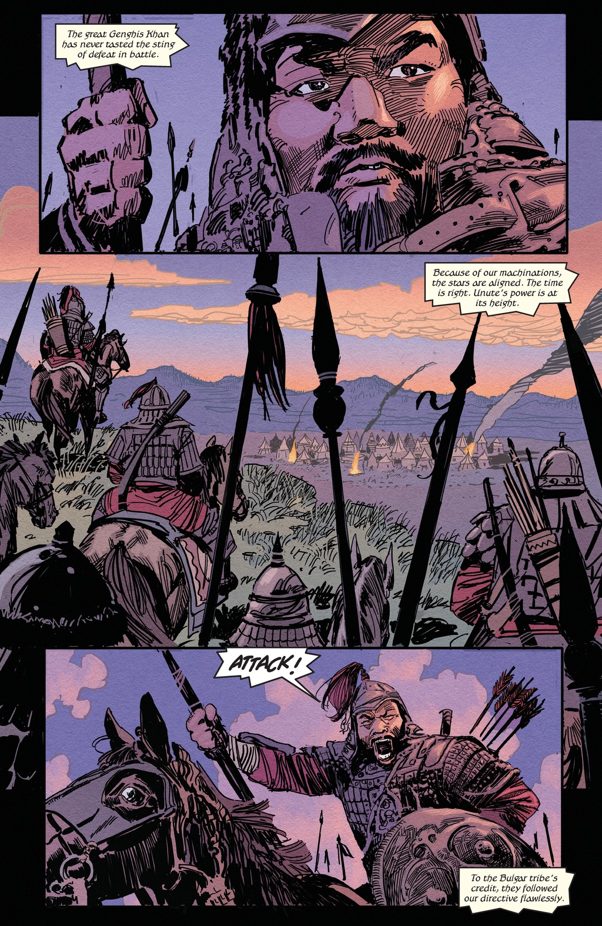 Layo in BRZRKR: The Lost Book of B.