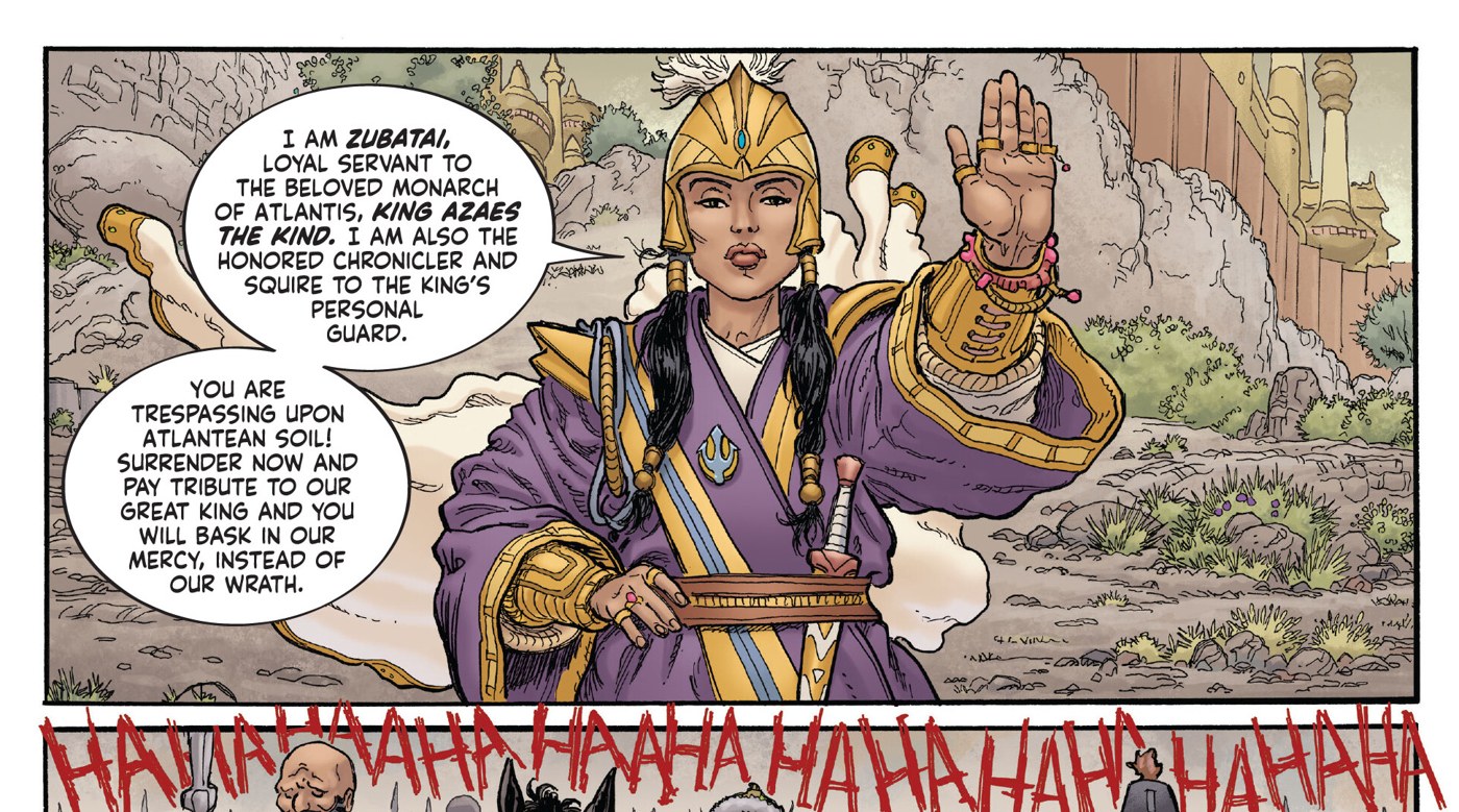Zubatai in BRZRKR: Poetry of Madness